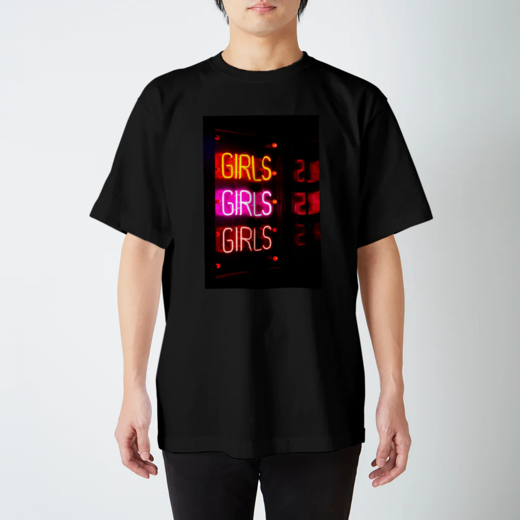 shottaro's roomのGirls Girls Girls Regular Fit T-Shirt