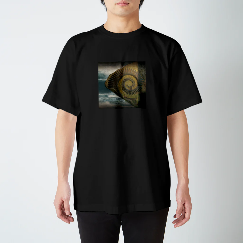 MOTU_Designの Ammonoidea　アンモナイト スタンダードTシャツ