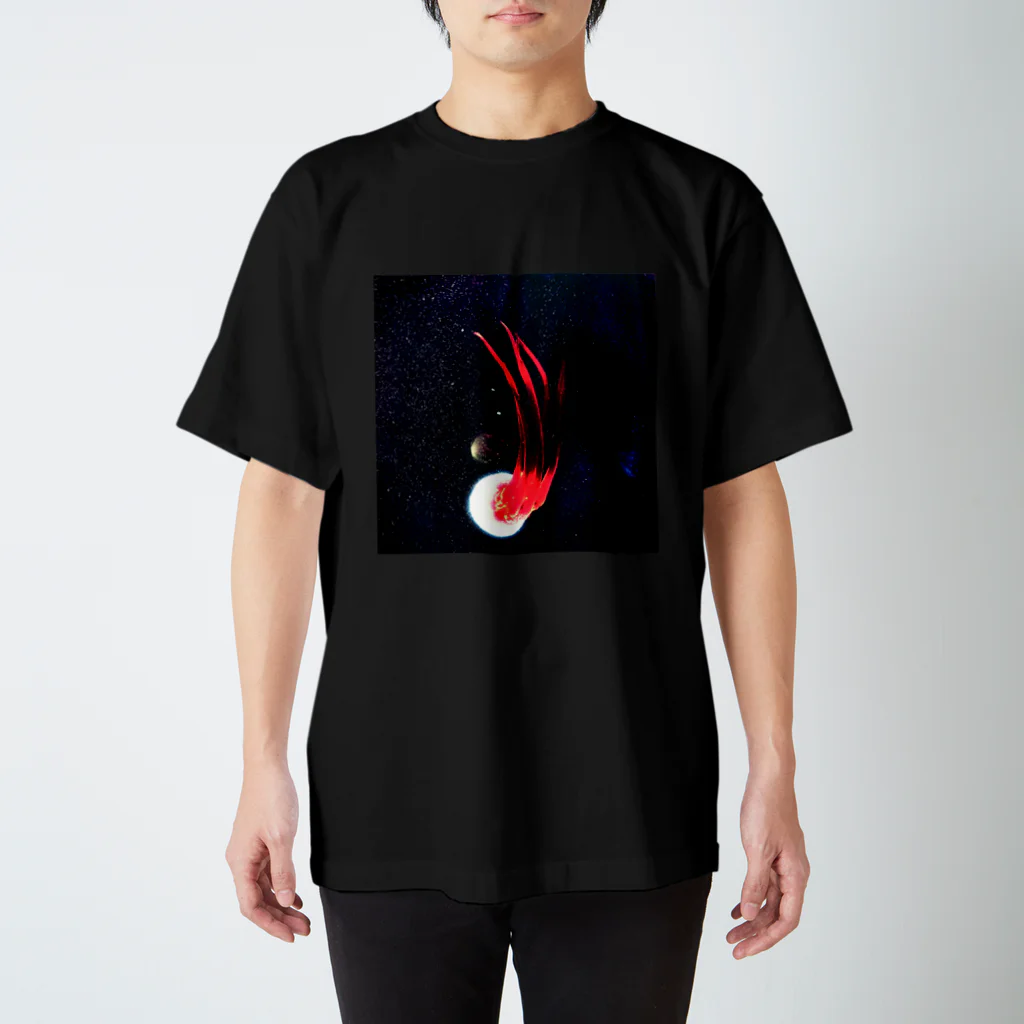 スマイリーK島(クソじま)の遊泳する Regular Fit T-Shirt