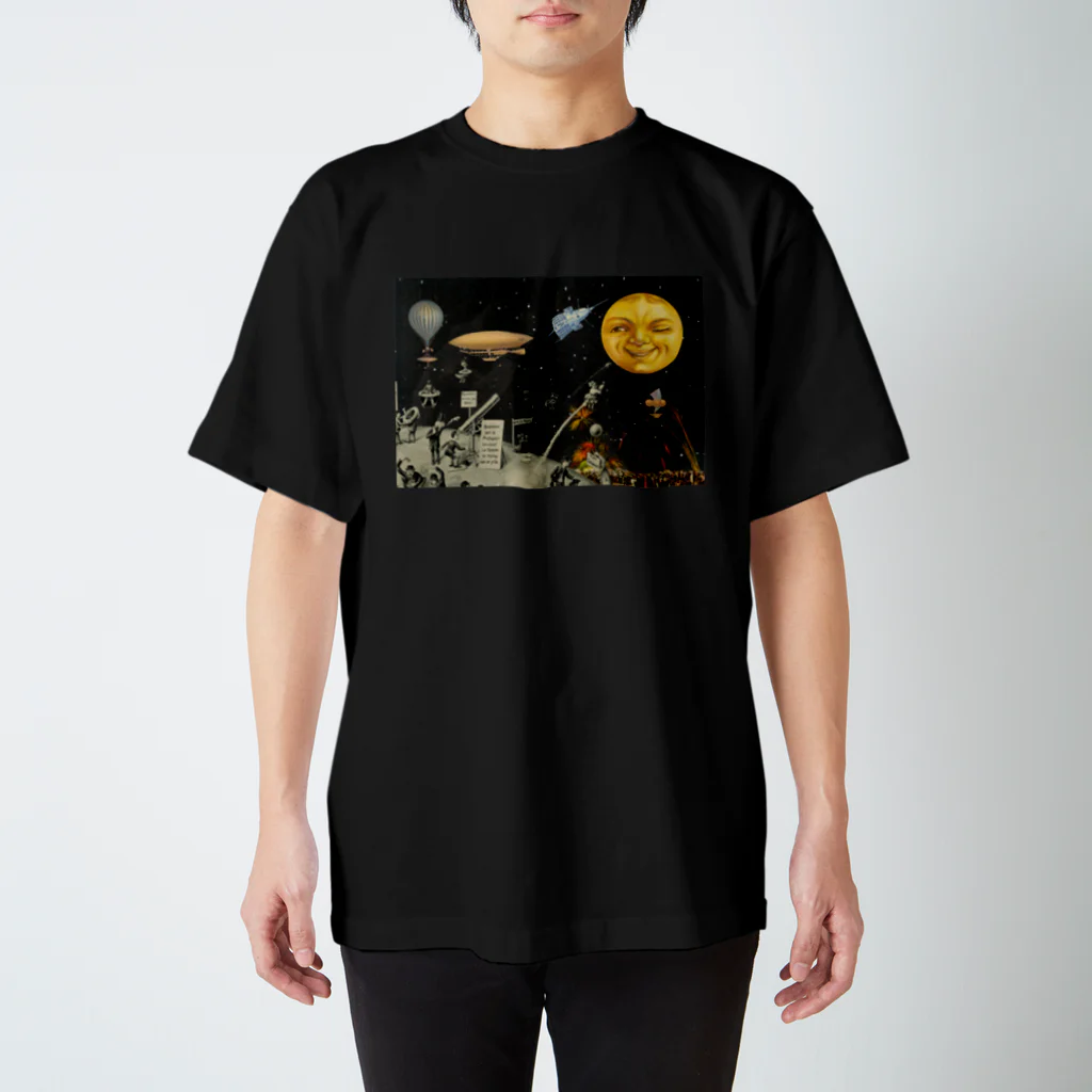 Guignolの「天体観測展・月世界旅行」 スタンダードTシャツ