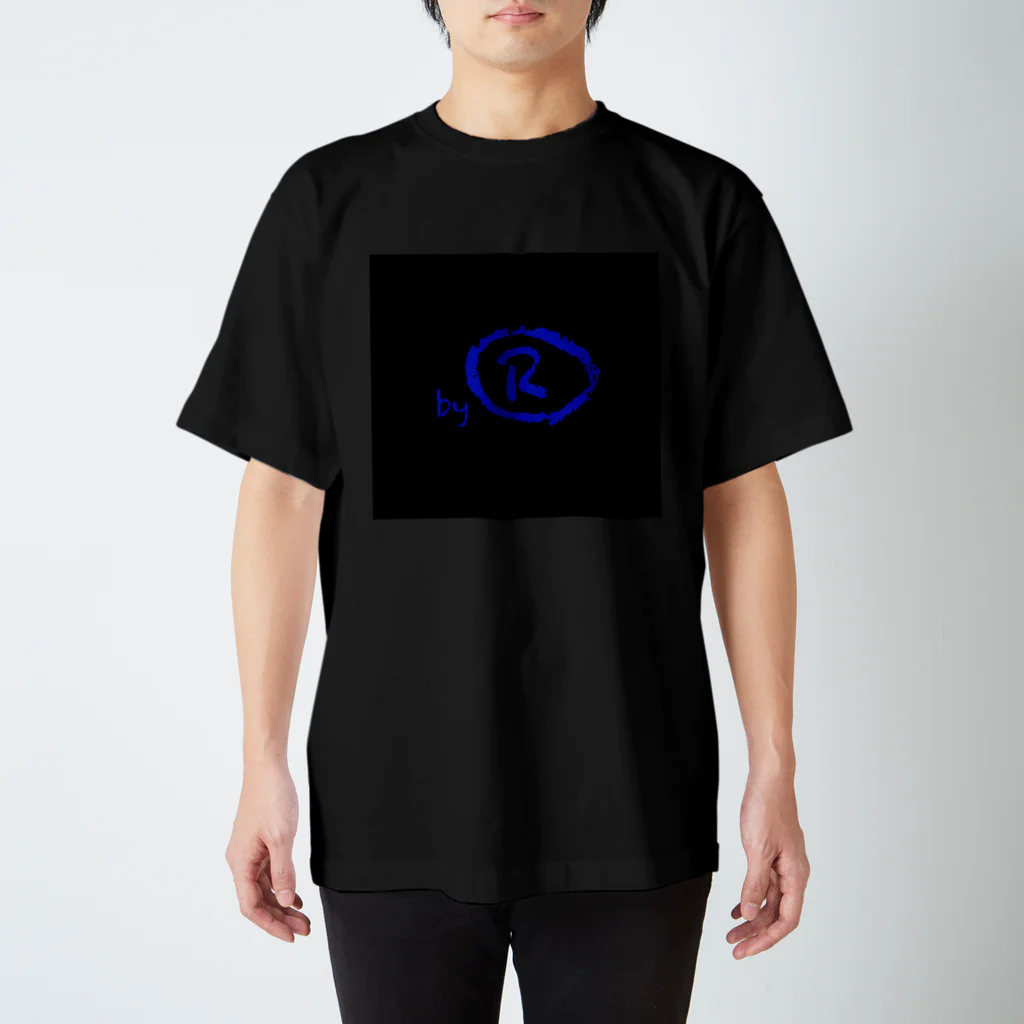 りょんしーのBLACK × BLUE by RYONCHY Regular Fit T-Shirt