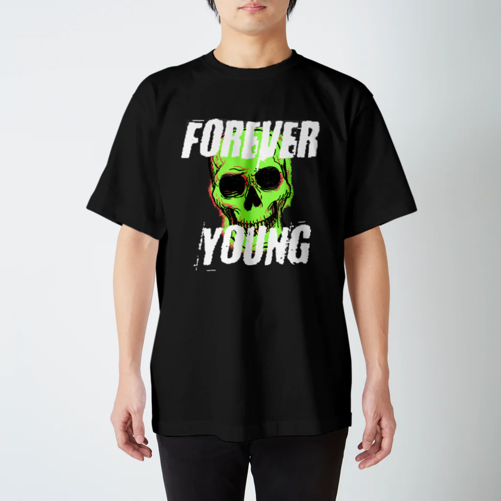 NIKAWADORI　SHOUTENのForever young Tee Regular Fit T-Shirt