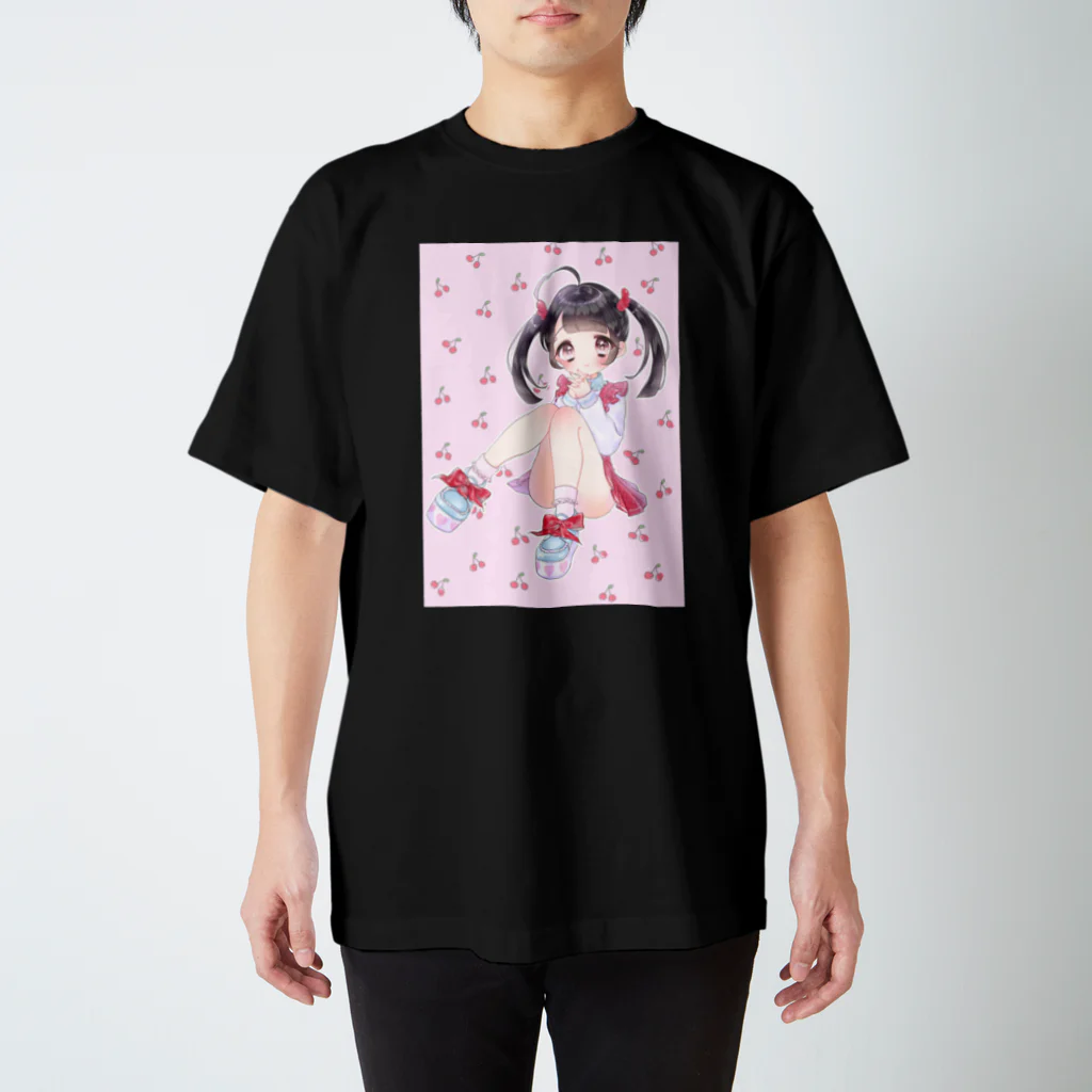 水口ゆのん🐣のちぇりーちゃん スタンダードTシャツ