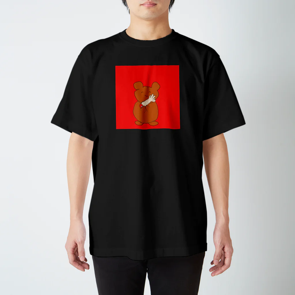 卍鮭＾ゑ＾鮭卍のうでむしゃくま Regular Fit T-Shirt