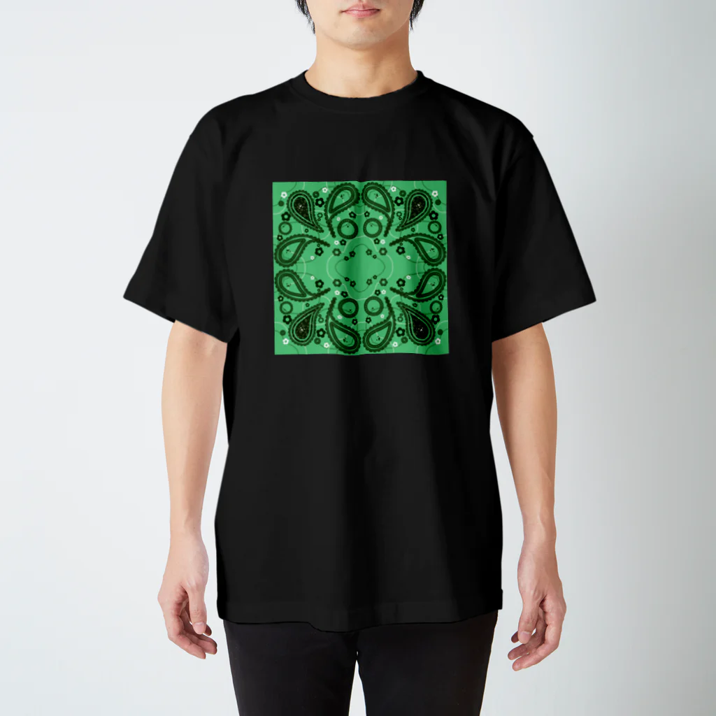 むくむく工房のむくむくペイズリー スタンダードTシャツ