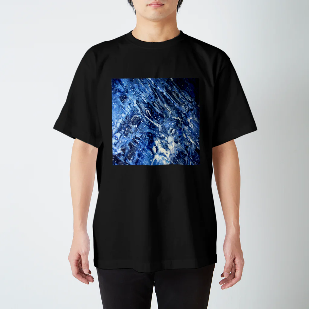 空歩く人々の制作過程4 Regular Fit T-Shirt