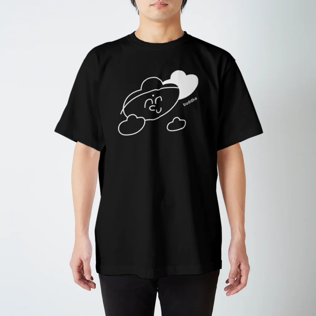 仏像ピクトのほとけ（文字あり） スタンダードTシャツ