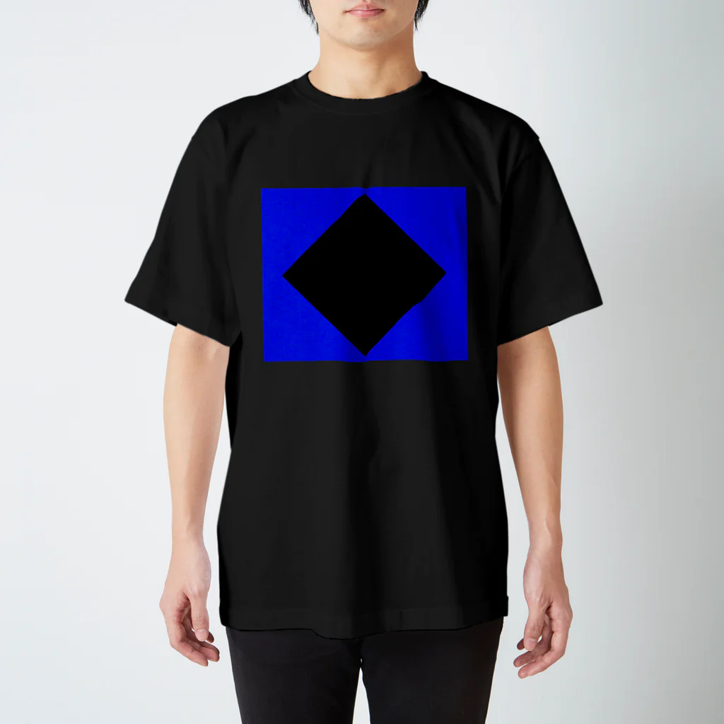 りょんしーのBLACK × BLUE by RYONCHY Regular Fit T-Shirt