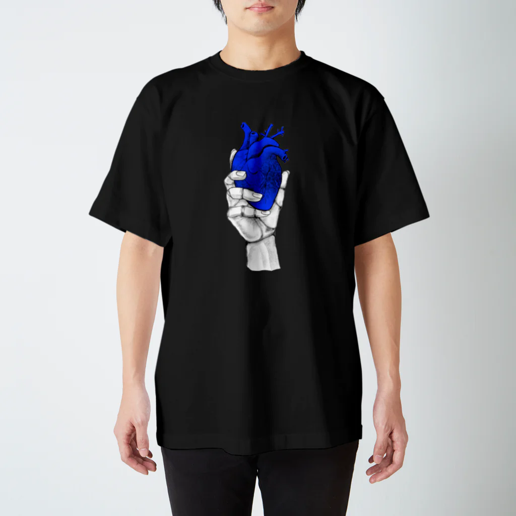 nemuriのBlueheart Regular Fit T-Shirt