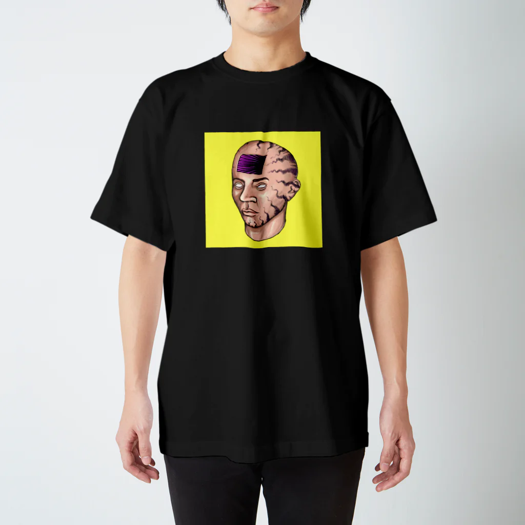 Mind Of MineのCrazy face tee Regular Fit T-Shirt