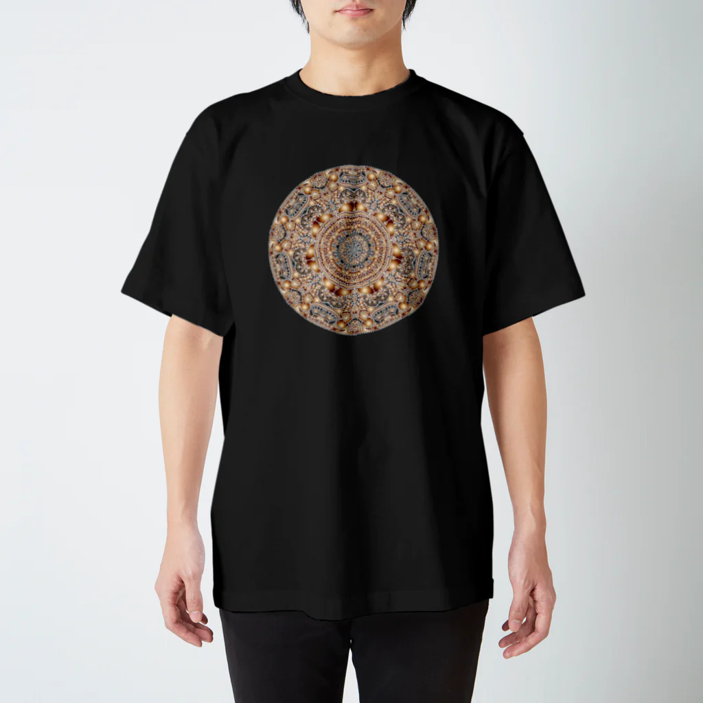 Fumiaki_Tadaのモコモコした曼荼羅 Regular Fit T-Shirt