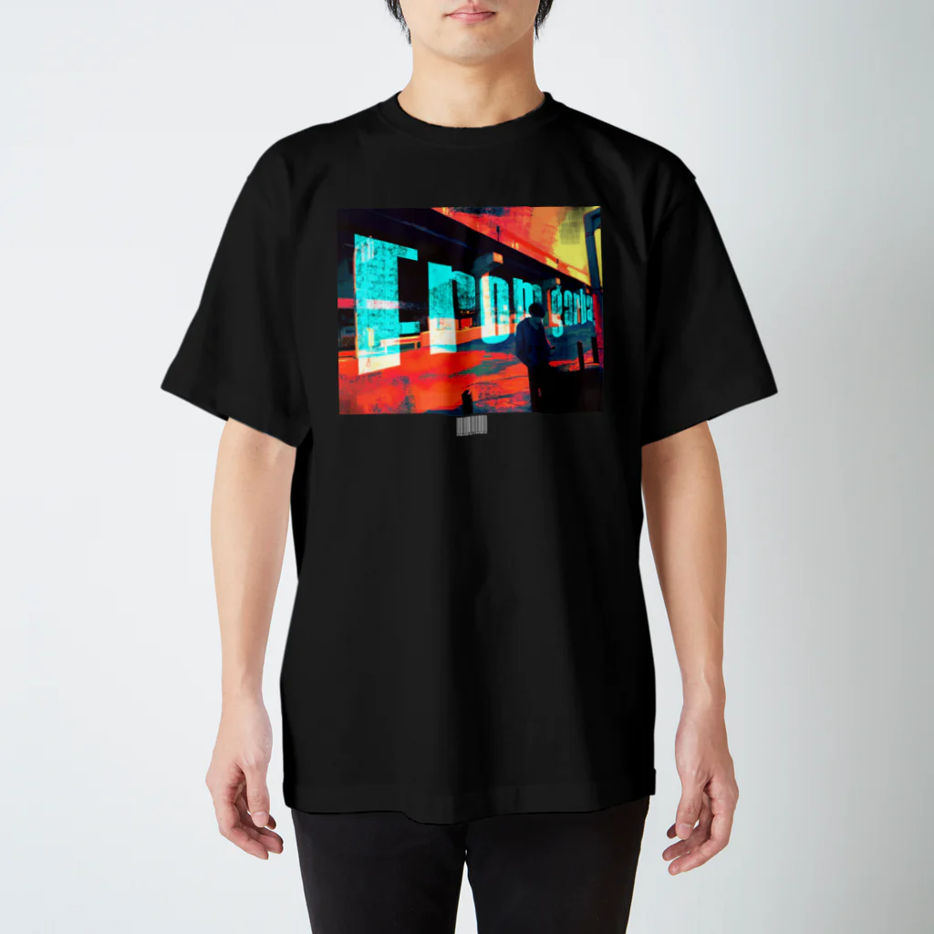 ハスガイナノメのFromゴミクズTシャツ(黒) Regular Fit T-Shirt