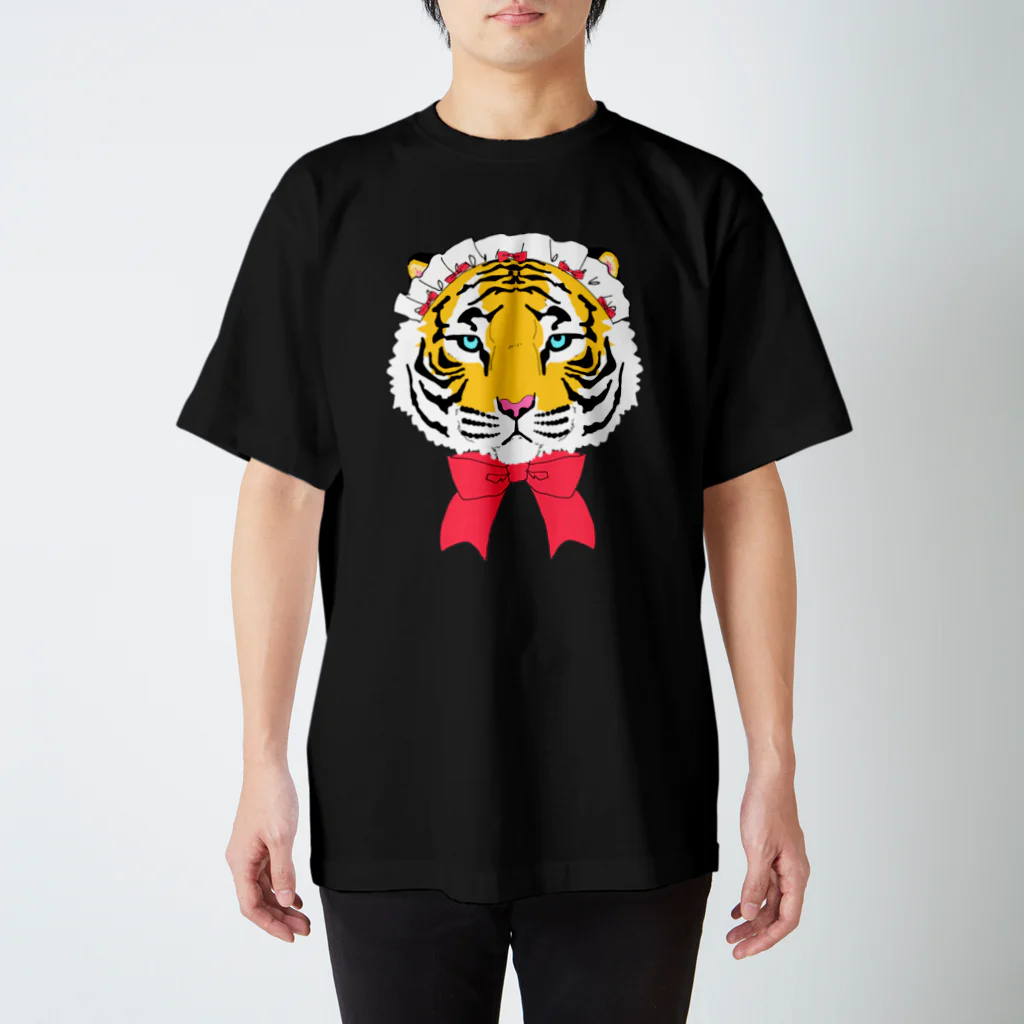 もえこのおめかし虎 スタンダードTシャツ