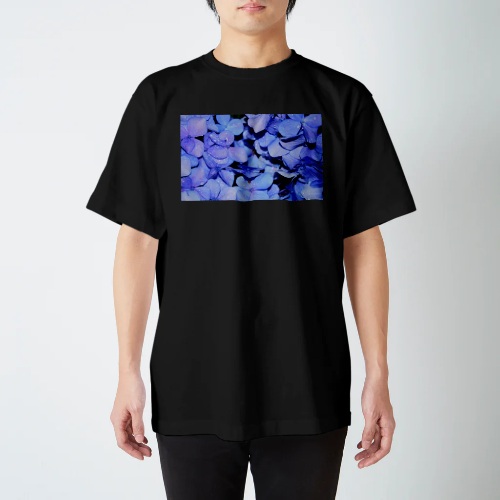 おこめのおみせの紫陽花 スタンダードTシャツ