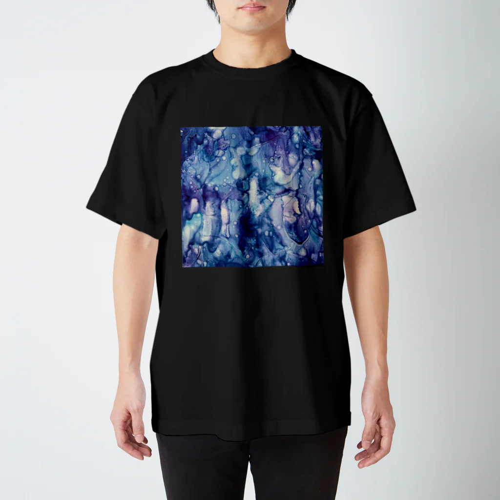 Yoshiki house 岡村芳樹のRain glass スタンダードTシャツ