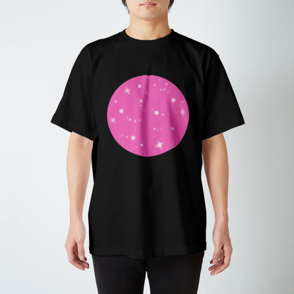 yukashanyのpink snow スタンダードTシャツ