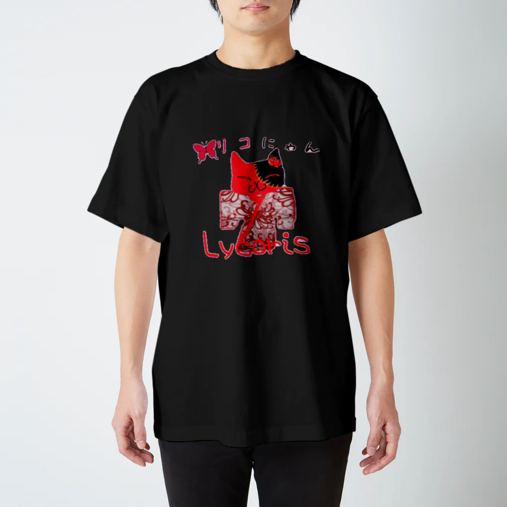 リコリス スタッフのりこにゃん Regular Fit T-Shirt