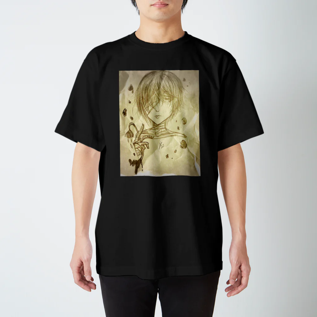 ぺちゃの ○。銀狐堂。○ の紙のもと スタンダードTシャツ