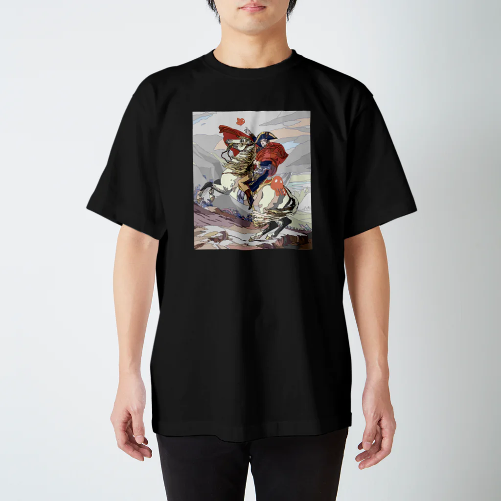 りーゆのイラスト「サン＝ベルナール峠を越えるボナパルト」 Regular Fit T-Shirt