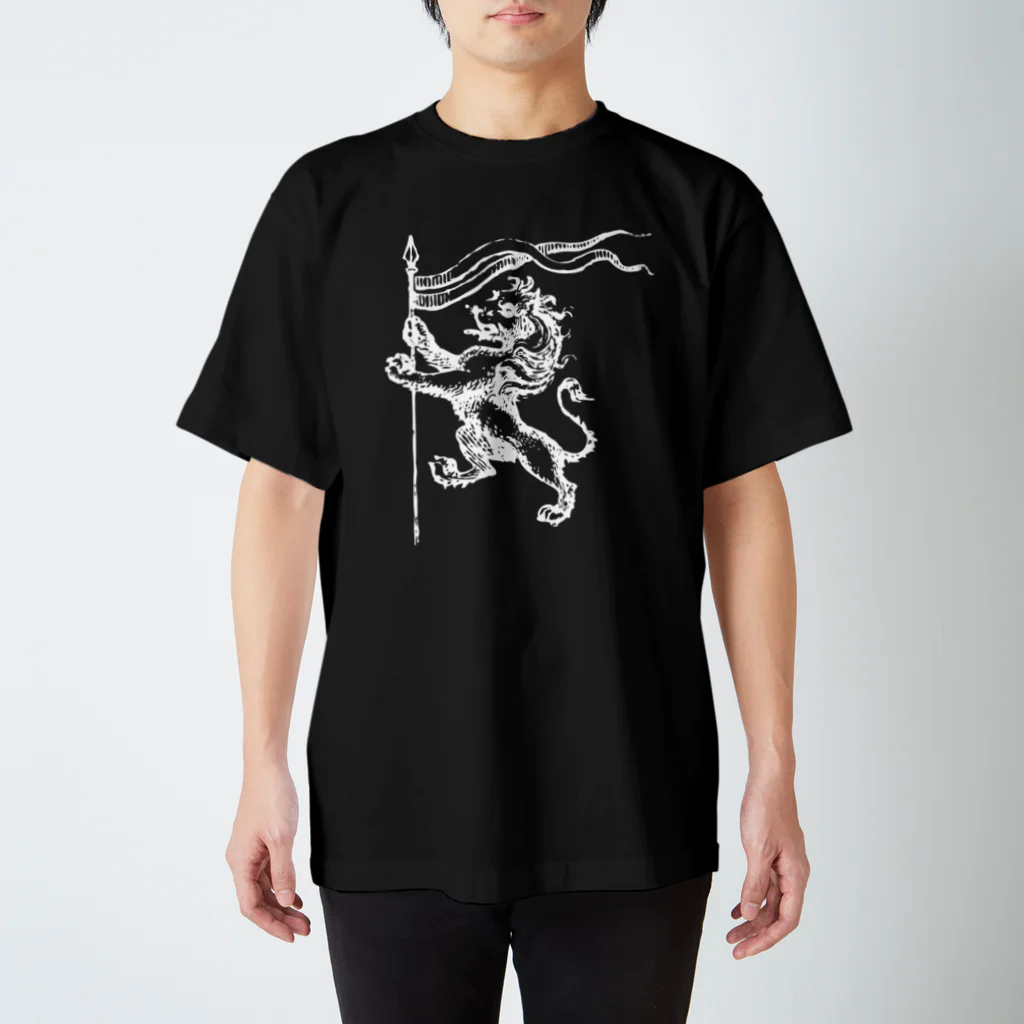 maison APHRODITEのしし座（Leo）_WhitePrint Regular Fit T-Shirt