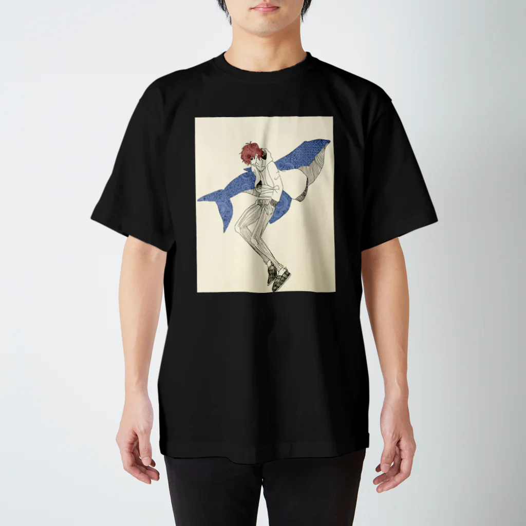 Mansonsのくじら Regular Fit T-Shirt