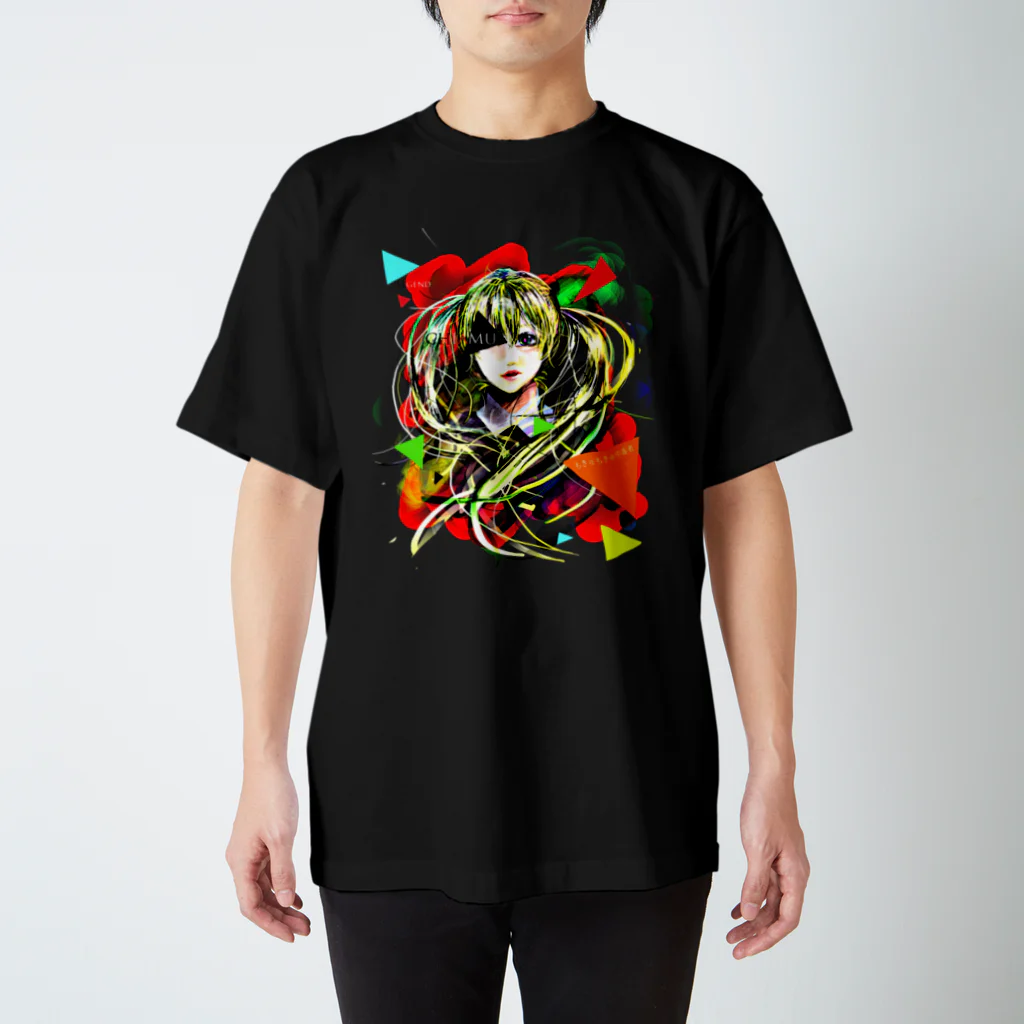 伝説の幼女ちぁむさん｡の伝説の幼女オリジナルグッズ。（影ver） Regular Fit T-Shirt