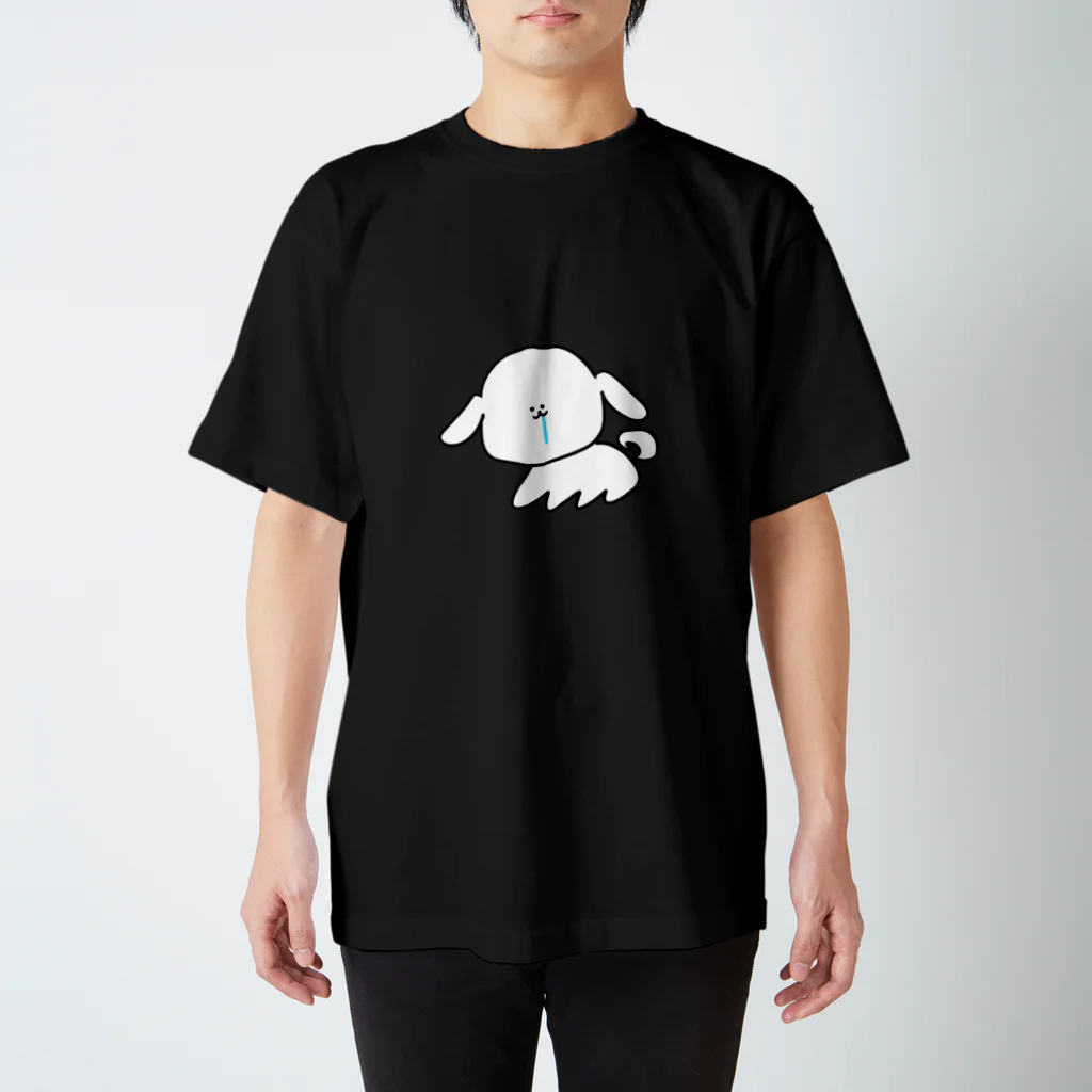 tyoのふつうのよだれ犬Ｔシャツ スタンダードTシャツ