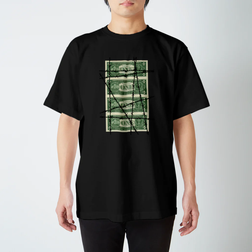 FickleのWIRED MONEY Regular Fit T-Shirt