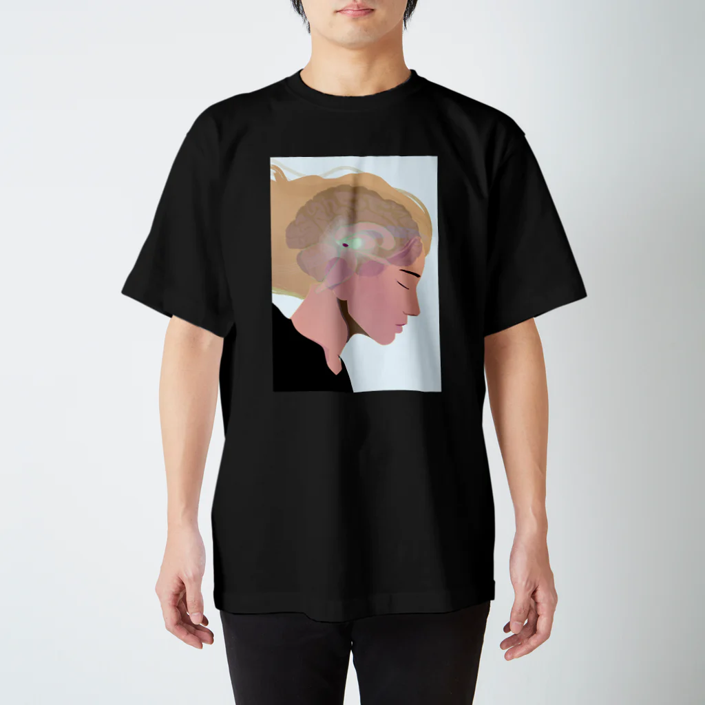 shimonoyukikoのpineal bodyT スタンダードTシャツ