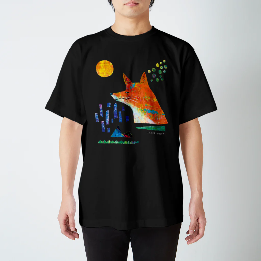 伊敷トゥートのどんどこキツネ スタンダードTシャツ