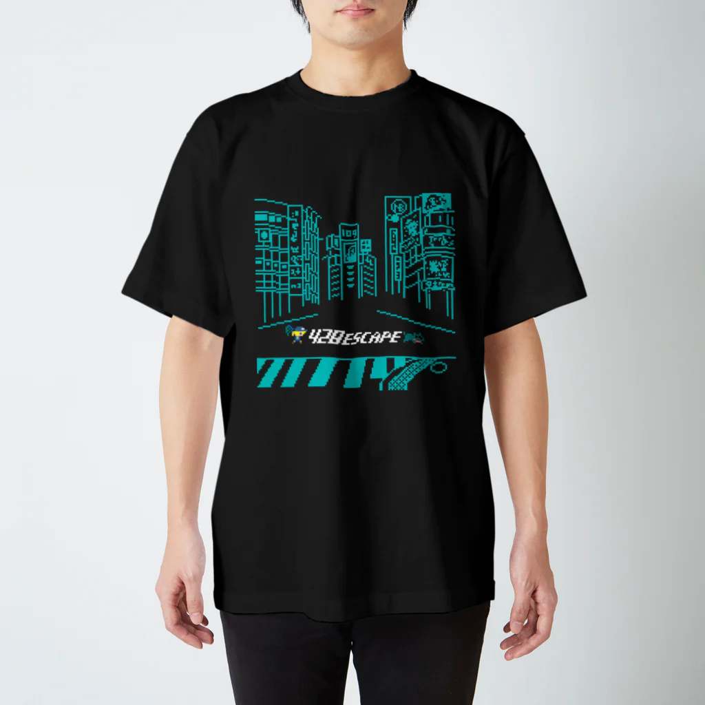 【ドット絵】ネコブレ商店の428escape LV1 Regular Fit T-Shirt