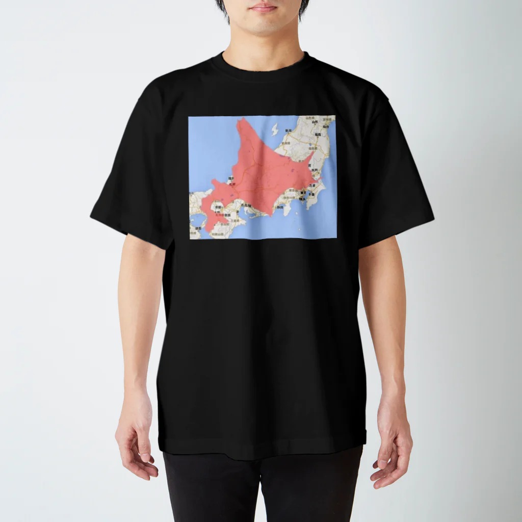 開運CROSS❖JAPAN。の道民プライド。 スタンダードTシャツ