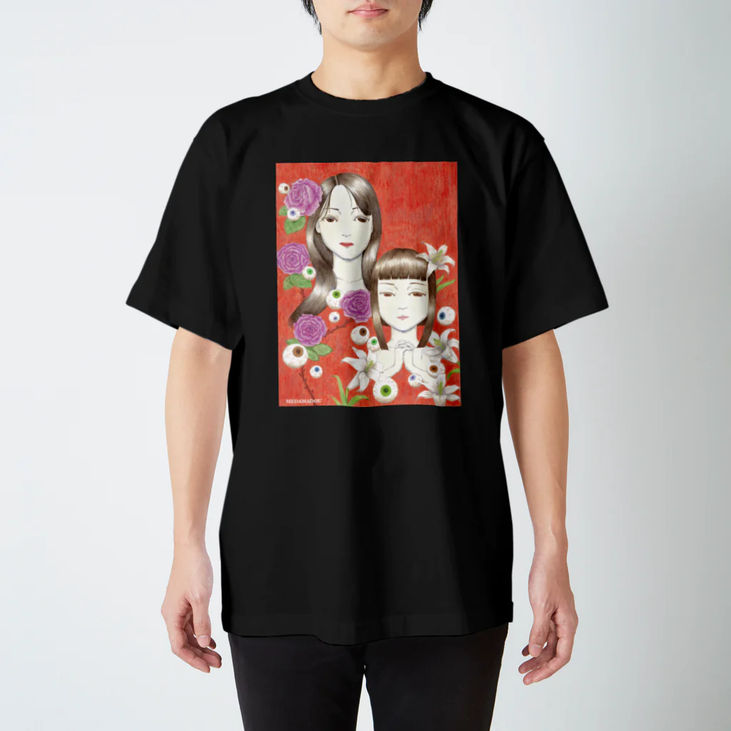 目玉堂の緋色の争い スタンダードTシャツ