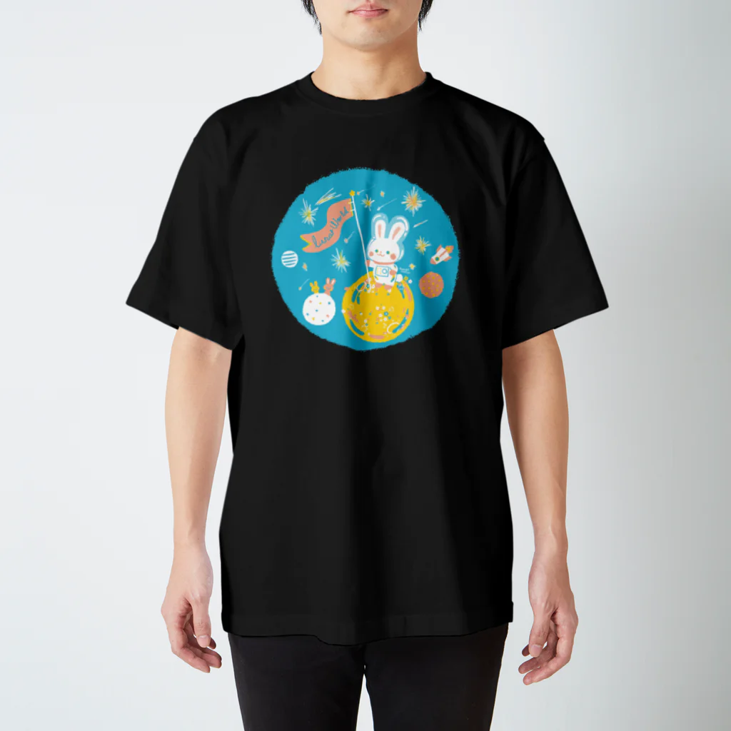 すずきいときちの月世界(丸) スタンダードTシャツ