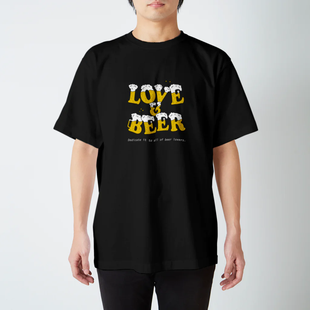 NoL〔ﾉﾙ〕のLOVE&BEER スタンダードTシャツ