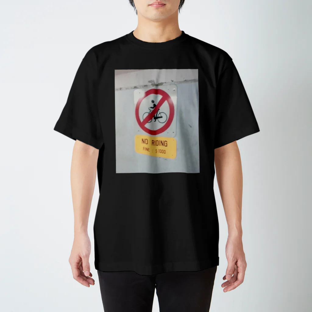 むつはのNo riding スタンダードTシャツ