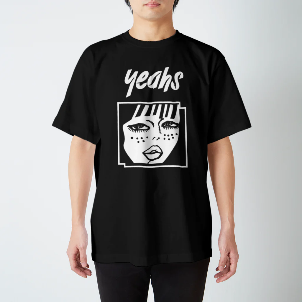 The Yeahsの美女 スタンダードTシャツ