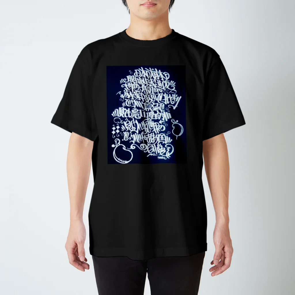 OPTMのGOD lyrics スタンダードTシャツ