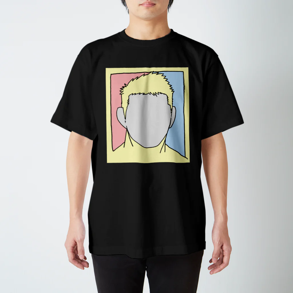 Shinya_rocketのかおお失った男の子。 スタンダードTシャツ