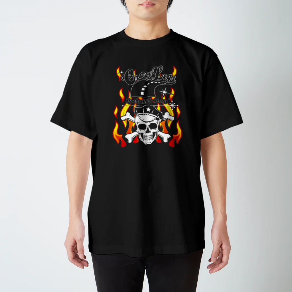 CRAZY LEGSのCRAZY LEGS Skull Regular Fit T-Shirt