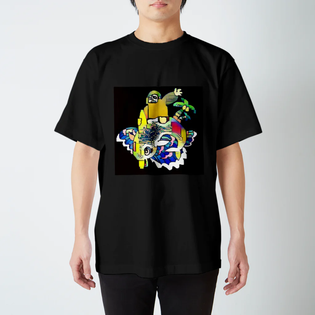 ccfの夏ゴリラくん ３ スタンダードTシャツ