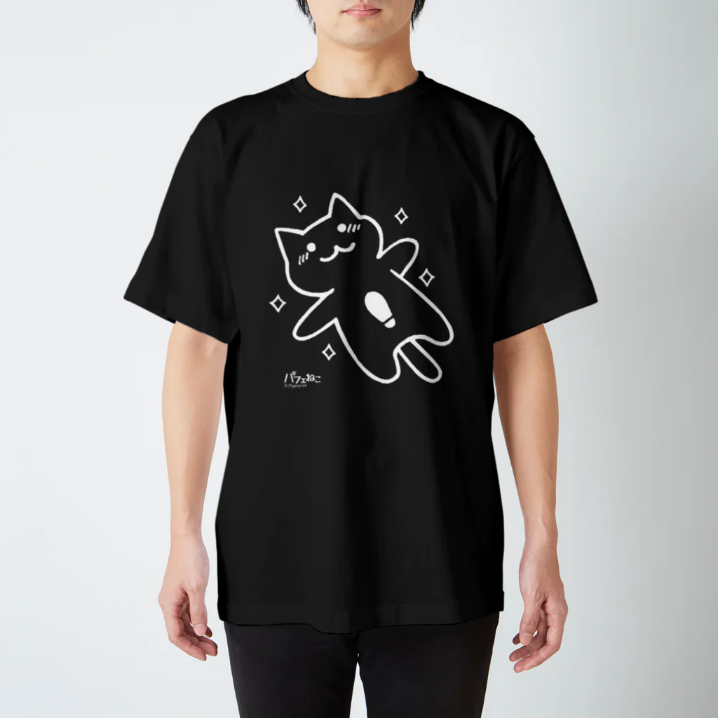 PygmyCat　suzuri店のＭニャン02 スタンダードTシャツ