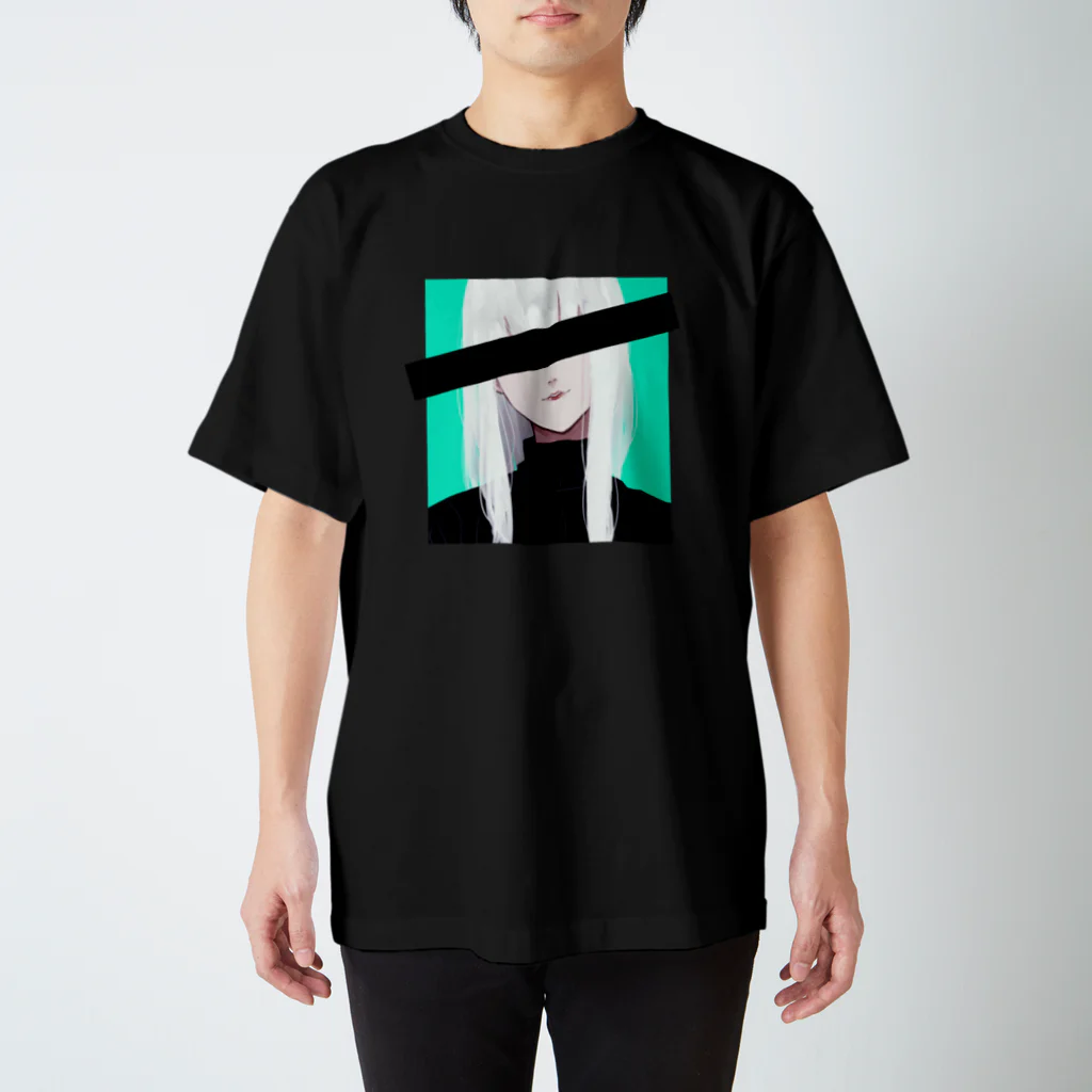 ロマンスグレイのNihil girl T-shirt Regular Fit T-Shirt