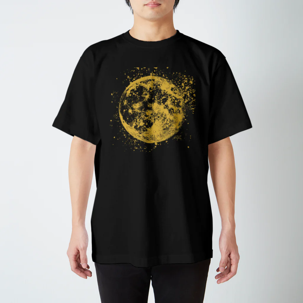 Atelier PanReoのMOON / splash スタンダードTシャツ