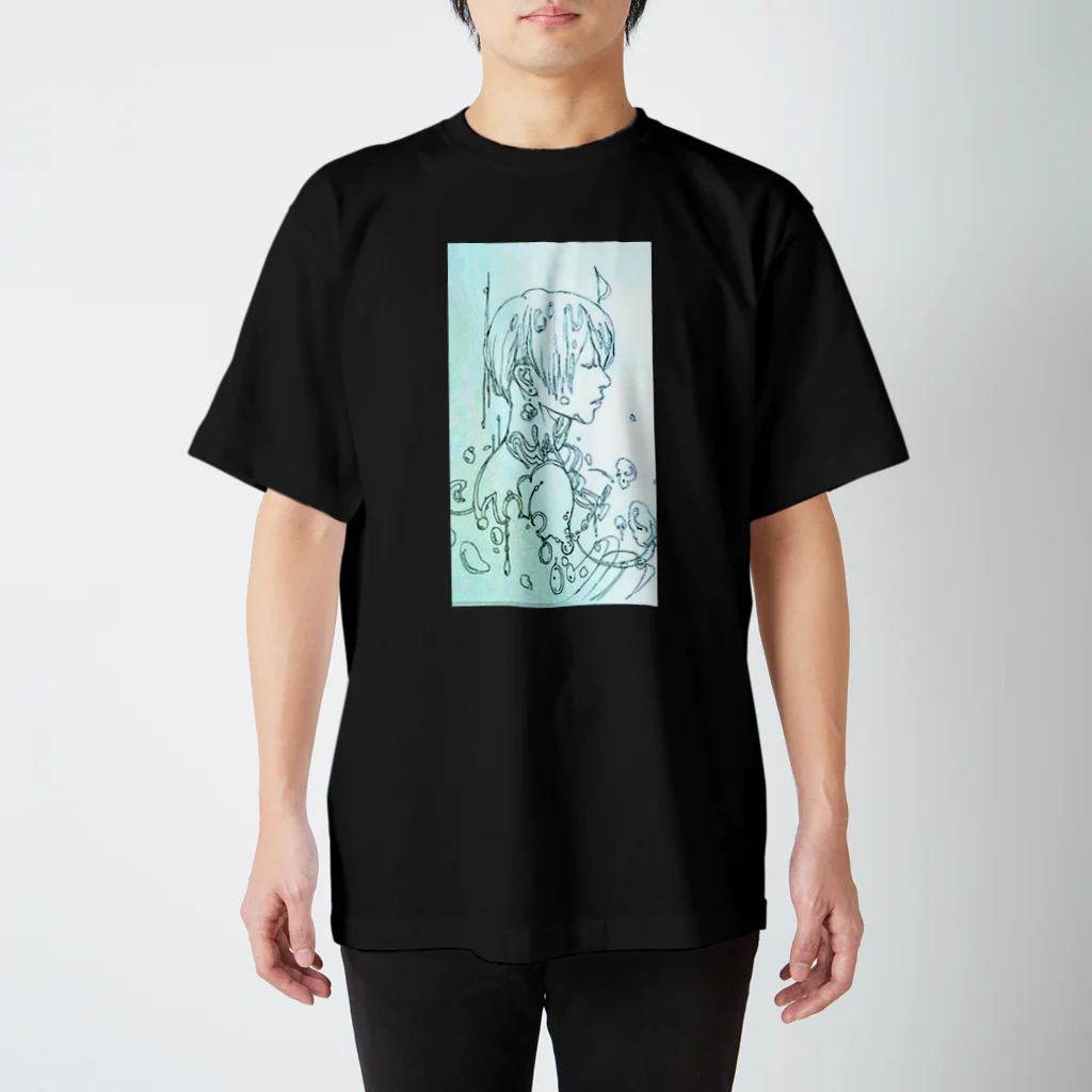 絵描きの和紗のmusic スタンダードTシャツ