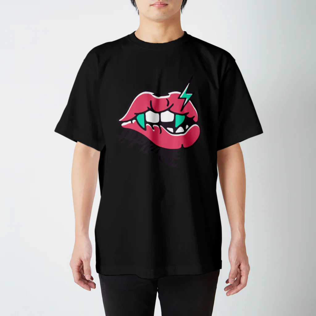 key_artのハート　pink mint スタンダードTシャツ