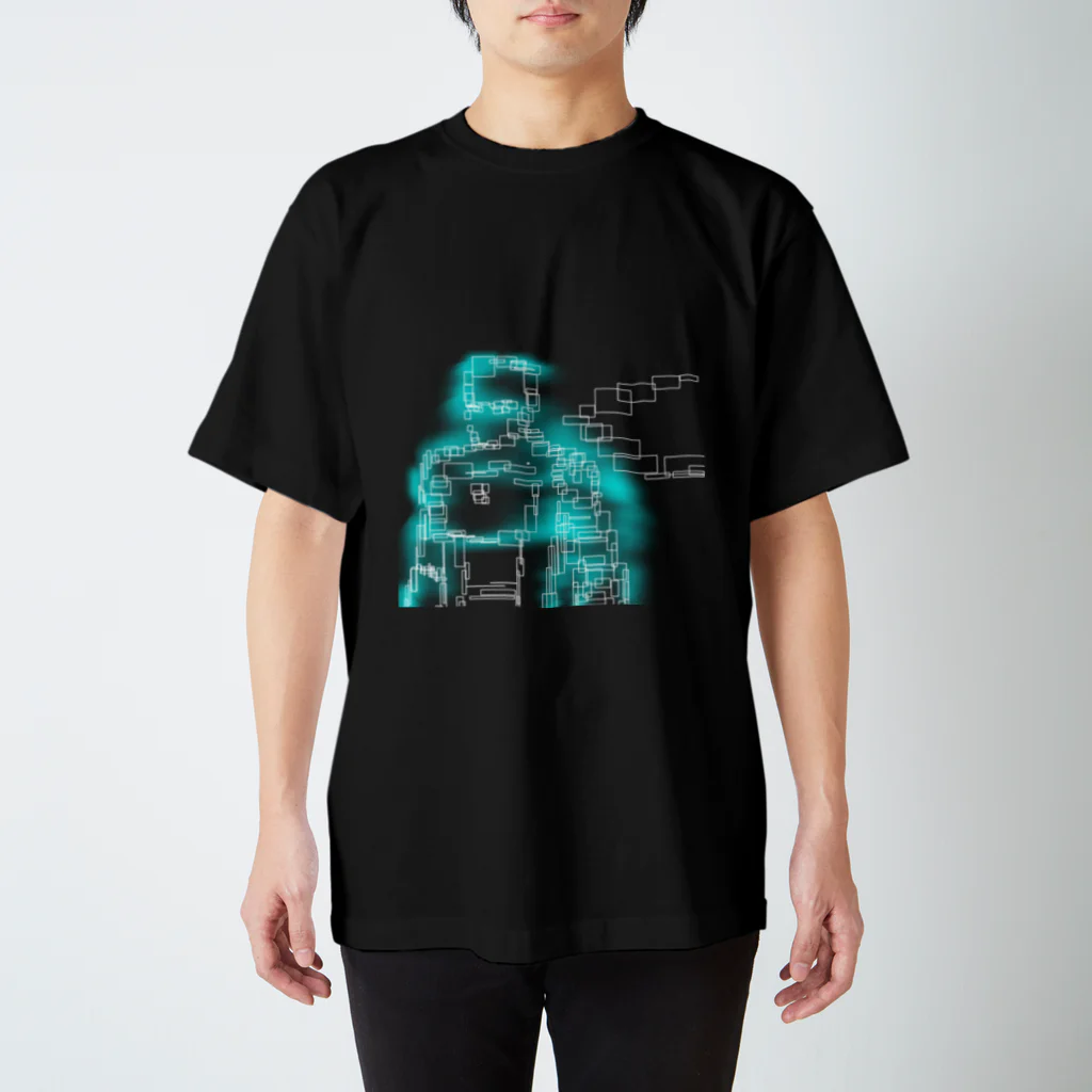 豆腐/TCG開発！支援者募集中！！のメッシュマンTシャツ　MeshMan T-shirt スタンダードTシャツ