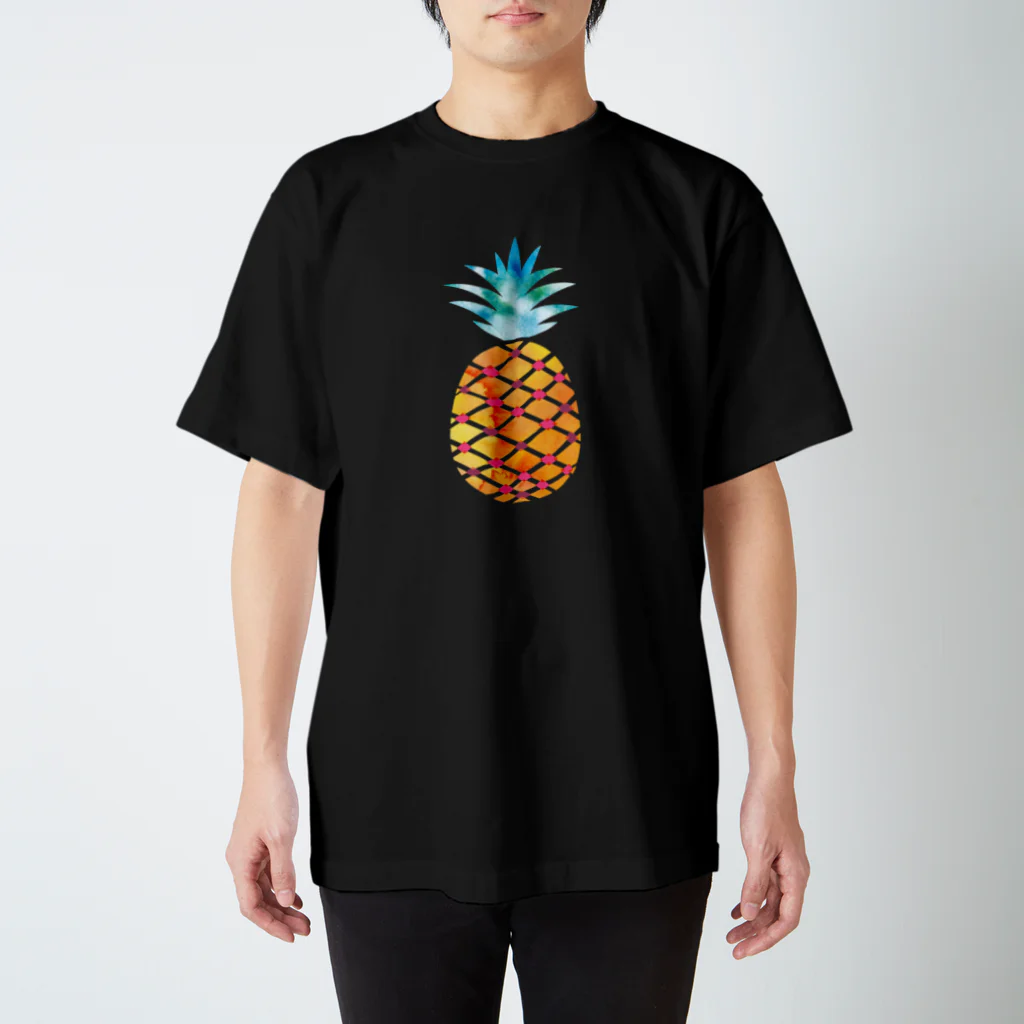 YUHEI Designの夏パイナップル！ Regular Fit T-Shirt