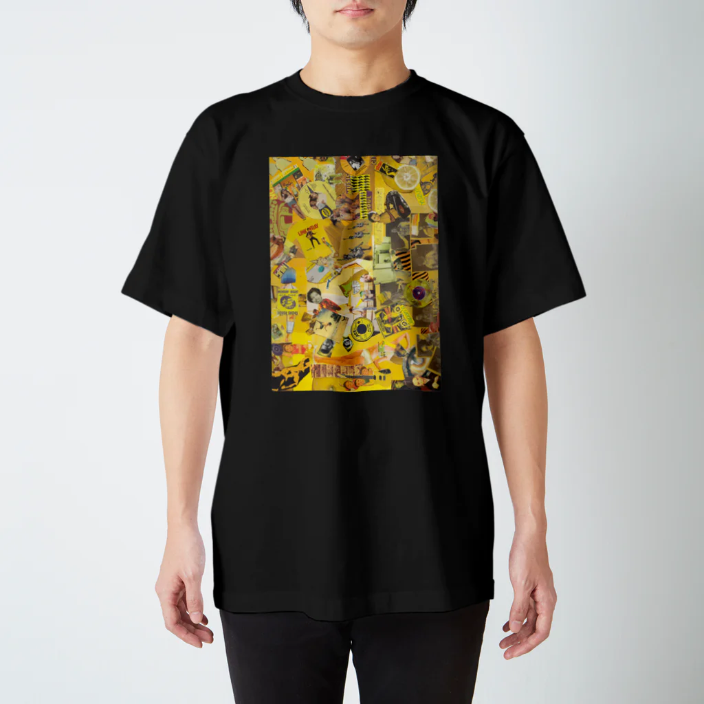 PruneOnTheBridgeのyellowy disco スタンダードTシャツ