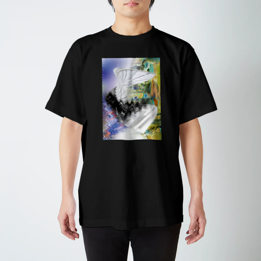 Ambiguous"Shopの Ambiguous_no.7 Regular Fit T-Shirt